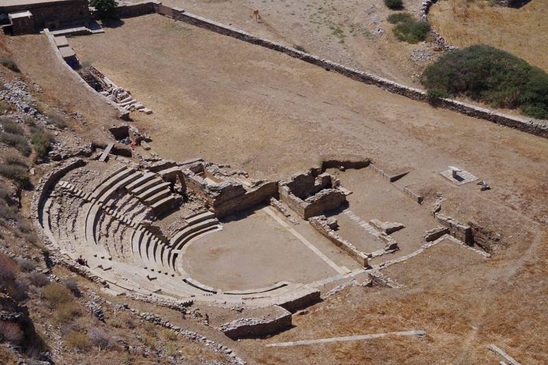 Kea: Karthea, the ancient theatre