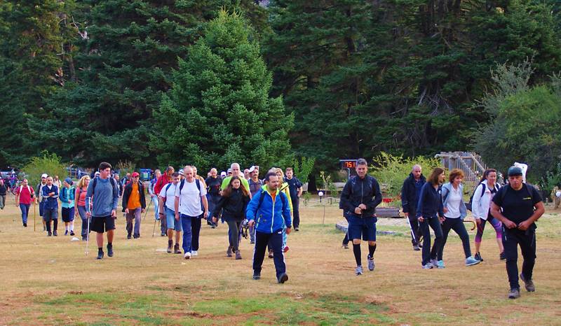 Ελικώνας topoGuide: Μεγάλη συνάντηση πεζοπόρων στην Αρβανίτσα, 2018