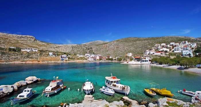 Οι παραλίες της Καλύμνου: Παραλία Βλυχάδια Οι παραλίες της Καλύμνου