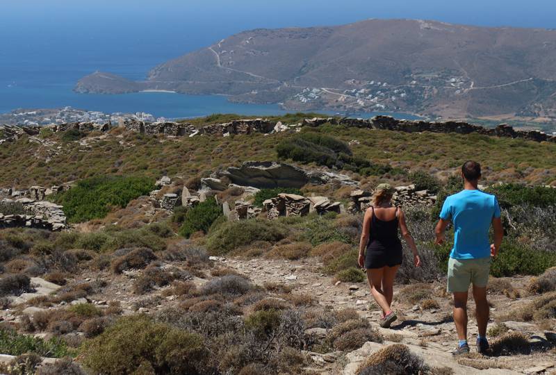 Άνδρος topoguide: Στην Κυκλική διαδρομή 15a Άνδρος topoguide