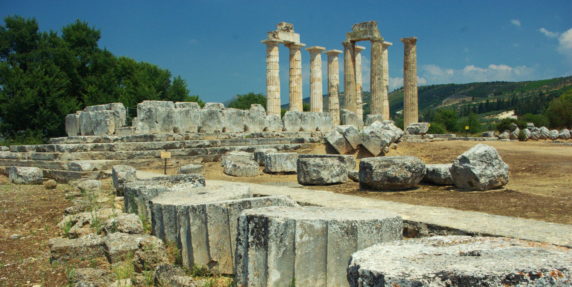 Αρχαία Νεμέα: Ο ναός του Διός