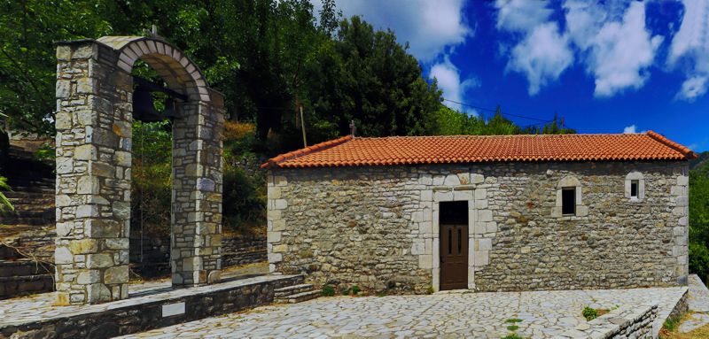 Μαρίνα: Η εκκλησία της Αγίας Μαρίνας Αρκαδικά Μονοπάτια topoguide